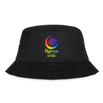 Hypnose Hypnotisch Hypnotisieren Team Geschenkidee - Bucket Hat - Schwarz - Vorne - Lela (165cm)