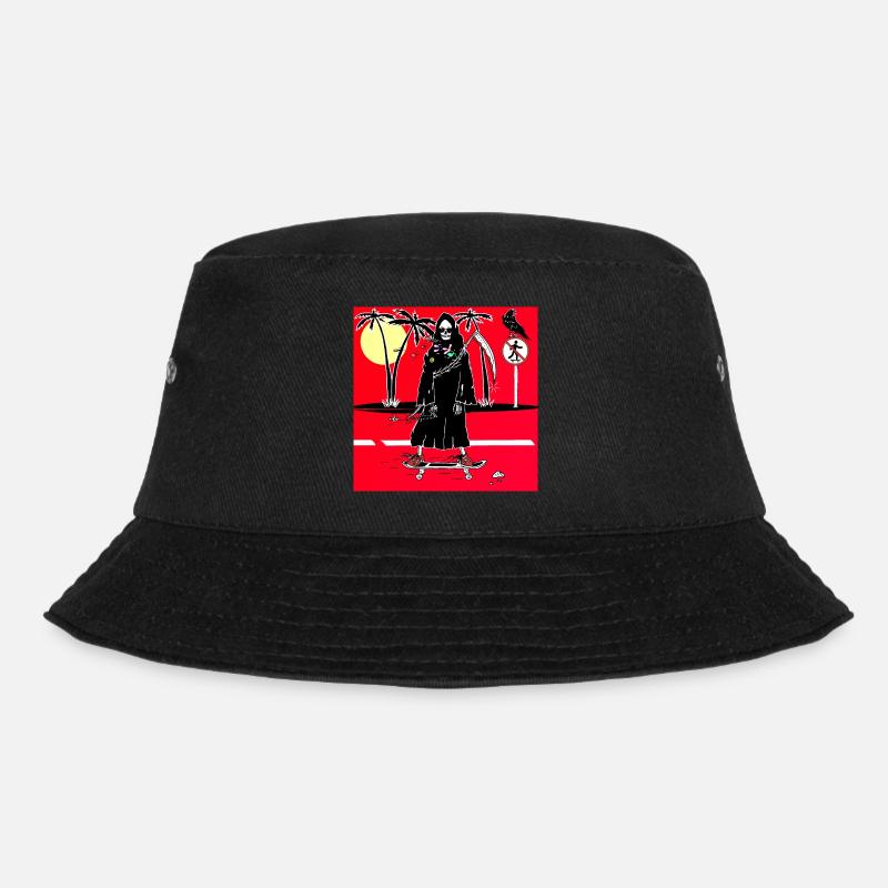 Skate Or Die - Bucket Hat - black