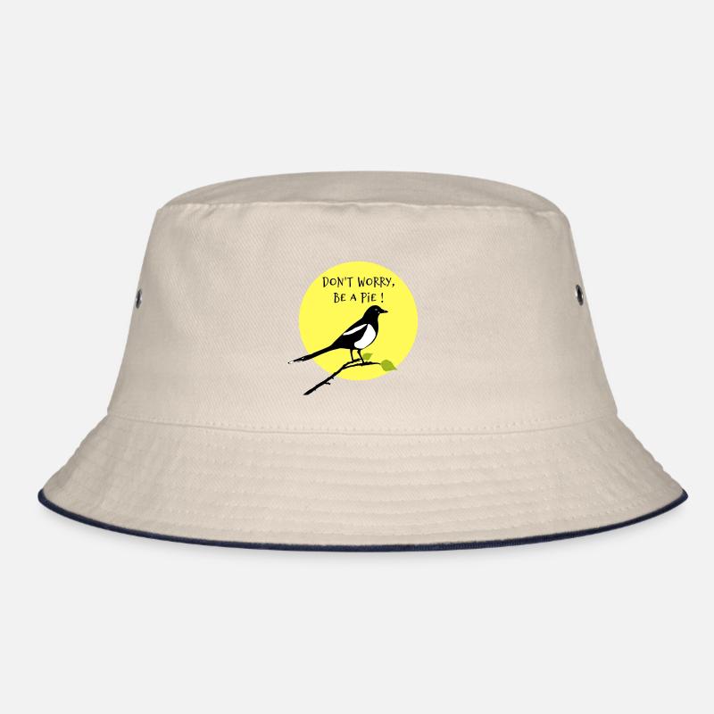 DON'T WORRY, BE A PIE! Bucket Hat