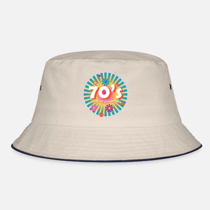 Elite 70s Nation Logo Bucket Hat