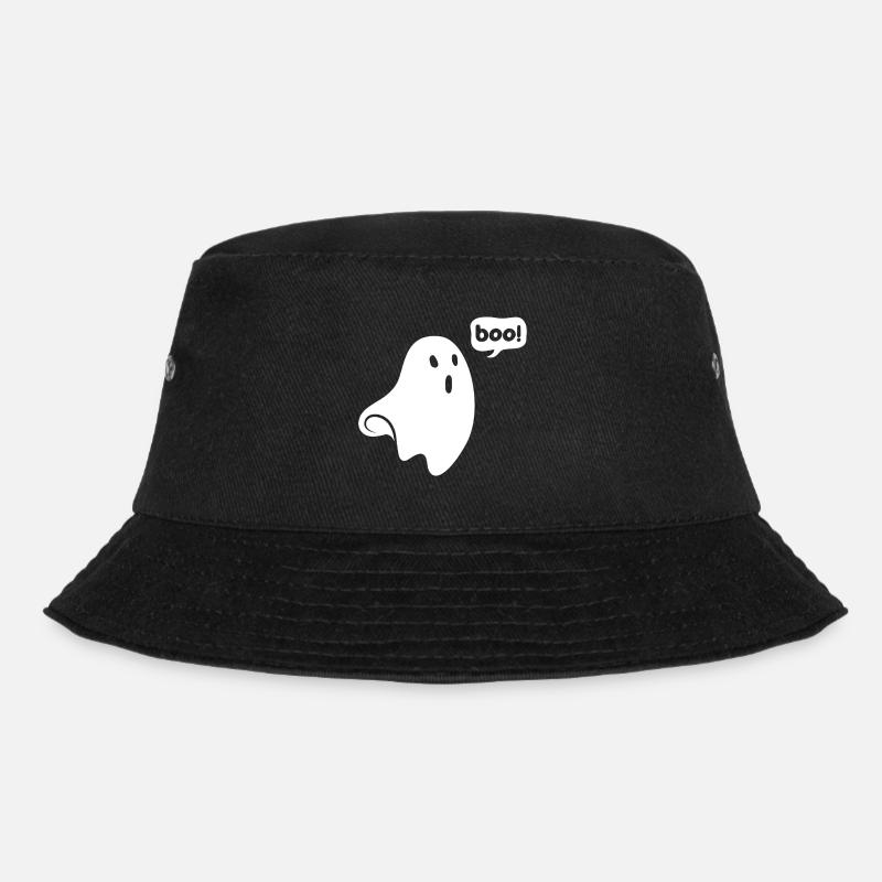BOO GHOST - Bucket Hat - Schwarz