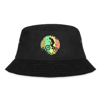Trail Bike Art - Bucket Hat - Schwarz - Vorne - Lela (165cm)