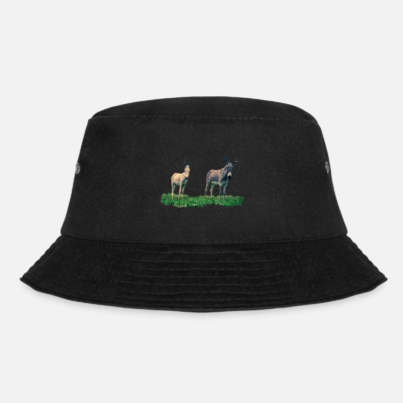 donkey - donkey - Bucket Hat - black