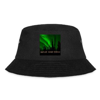 wild and free - Bucket Hat - black - Front - Lela (165cm)
