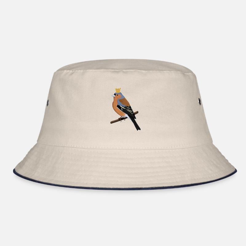 Buchfink Krone Singvogel Süßer Vogel Gartenvogel Bucket Hat
