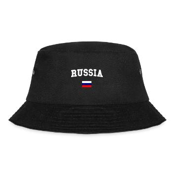 RUSSIA - Bucket Hat - black - Front - Lela (165cm)