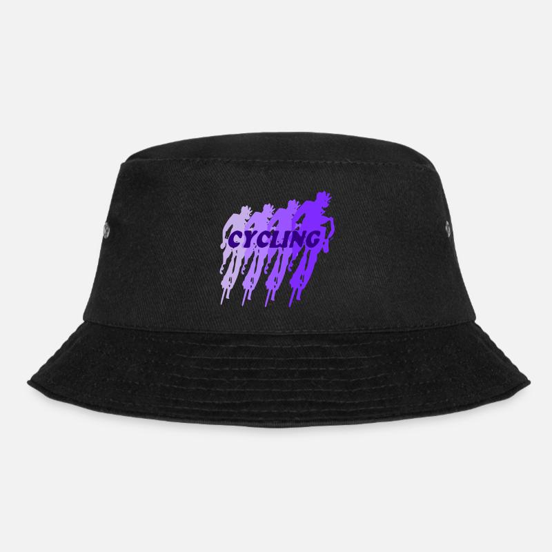 Radfahren - Bucket Hat - Schwarz