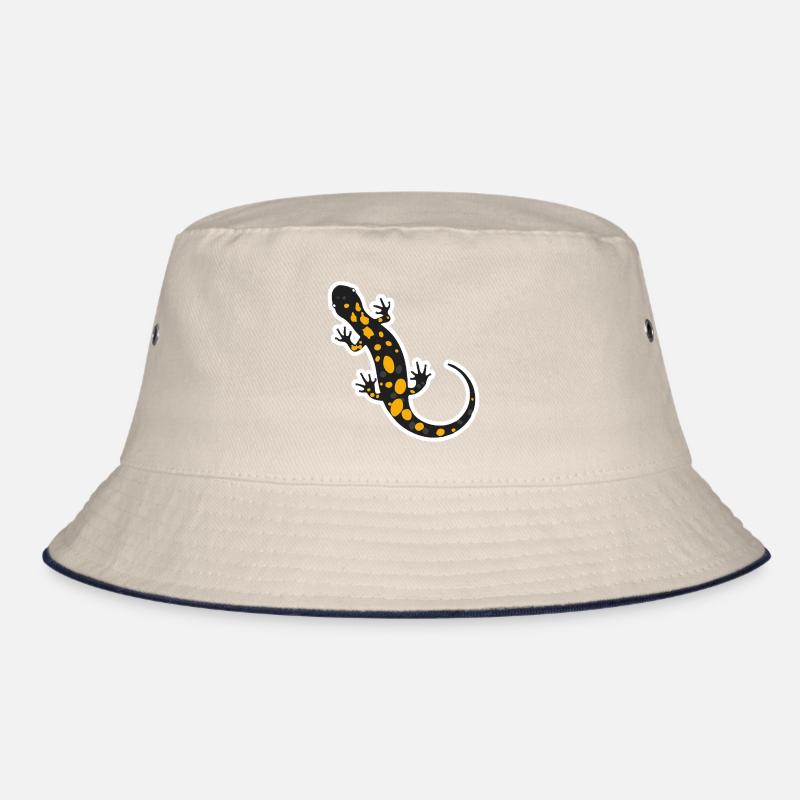 Feuersalamander Tattoo Tiere Kinder Geschenkidee Bucket Hat
