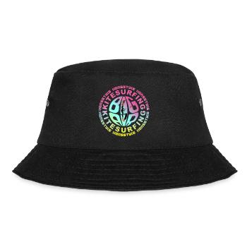 Big air kitesurfing - Bucket Hat - black - Front - Lela (165cm)