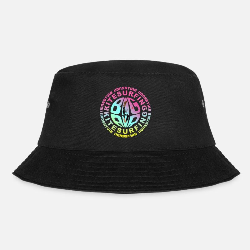 Big air kitesurfing - Bucket Hat - black