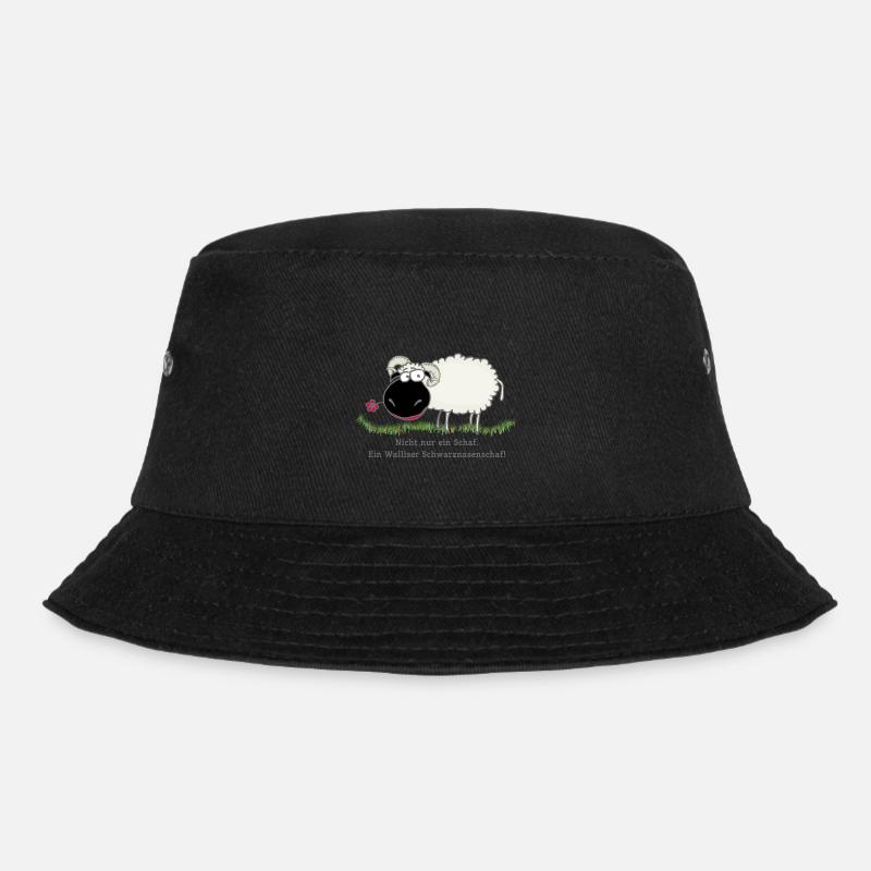 Schwarznasenschaf - Bucket Hat - Schwarz