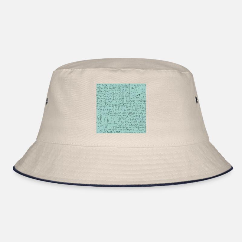 Math Equation Pattern, Math Formula Lover Gift Bucket Hat