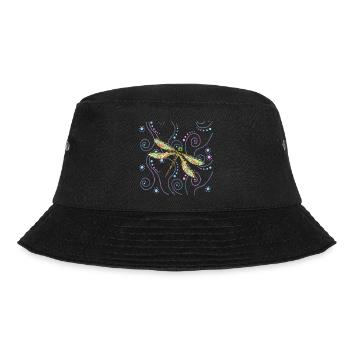 Dragonfly - Bucket Hat - black - Front - Lela (165cm)