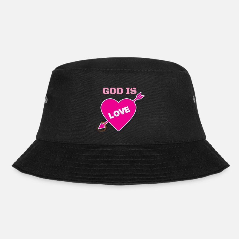 Dieu est amour Dieu est amour Solidarité chrétienne - Bob - noir