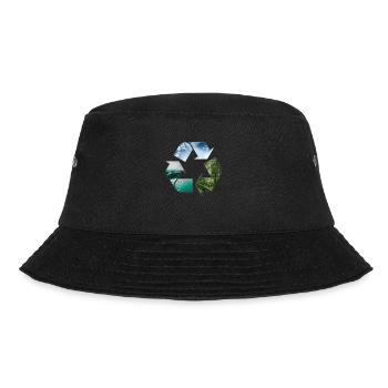 Recycle Earth - Bucket Hat - black - Front - Lela (165cm)
