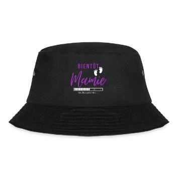 Bientôt mamie cadeau humour grand mère - Bob - noir - Devant - Lela (165cm)