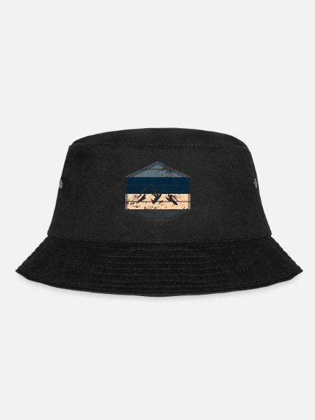Berg - Bucket Hat - Schwarz