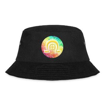 Rainbow Dimension Symbol Healing - Sonja Ariel - Bucket Hat - black - Front - Lela (165cm)