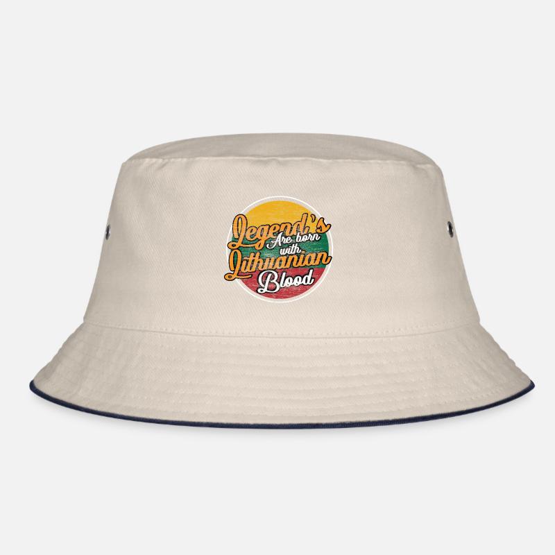 Litauen Baltisch Herkunft Geschenkidee Bucket Hat