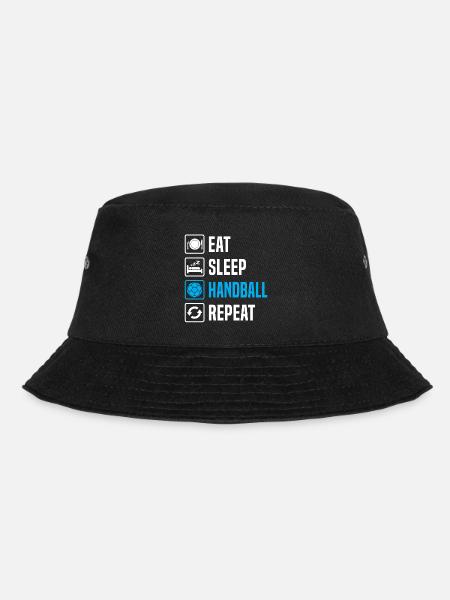 eat sleep handball repeat handballer - Bob - noir