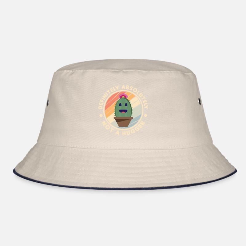 Not a Hugger hug antisocial introverted Bucket Hat