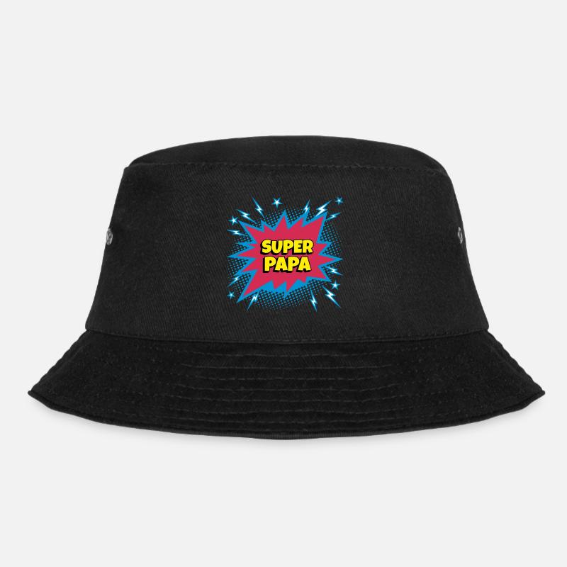 Super Papa (super héro) - Bob - noir