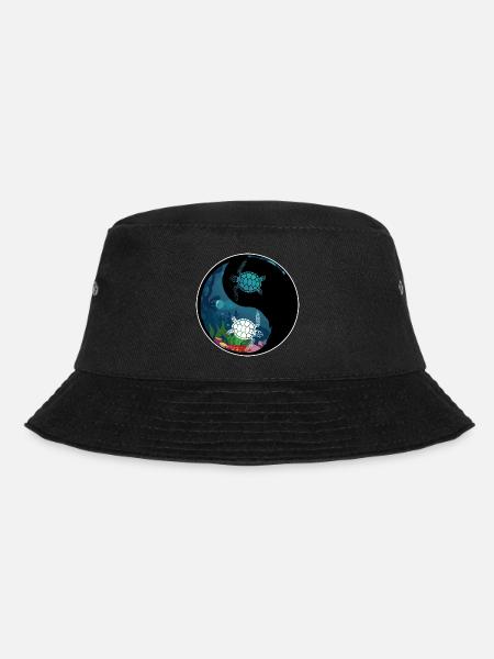 La tortue Ying Yan amoureux de la nature cadeau - Bob - noir