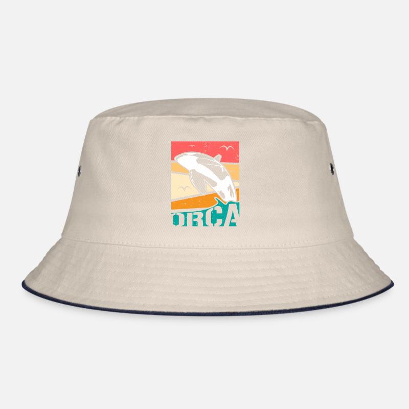 Orca Delfin Geschenkidee Bucket Hat