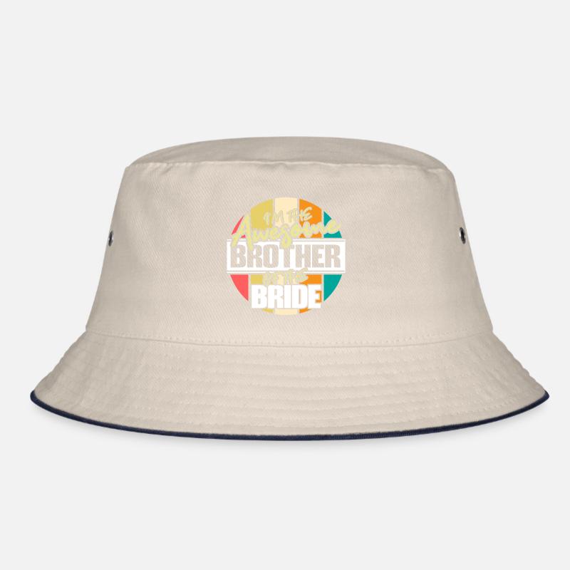 Bruder der Braut Schwester Geschenkidee Bucket Hat