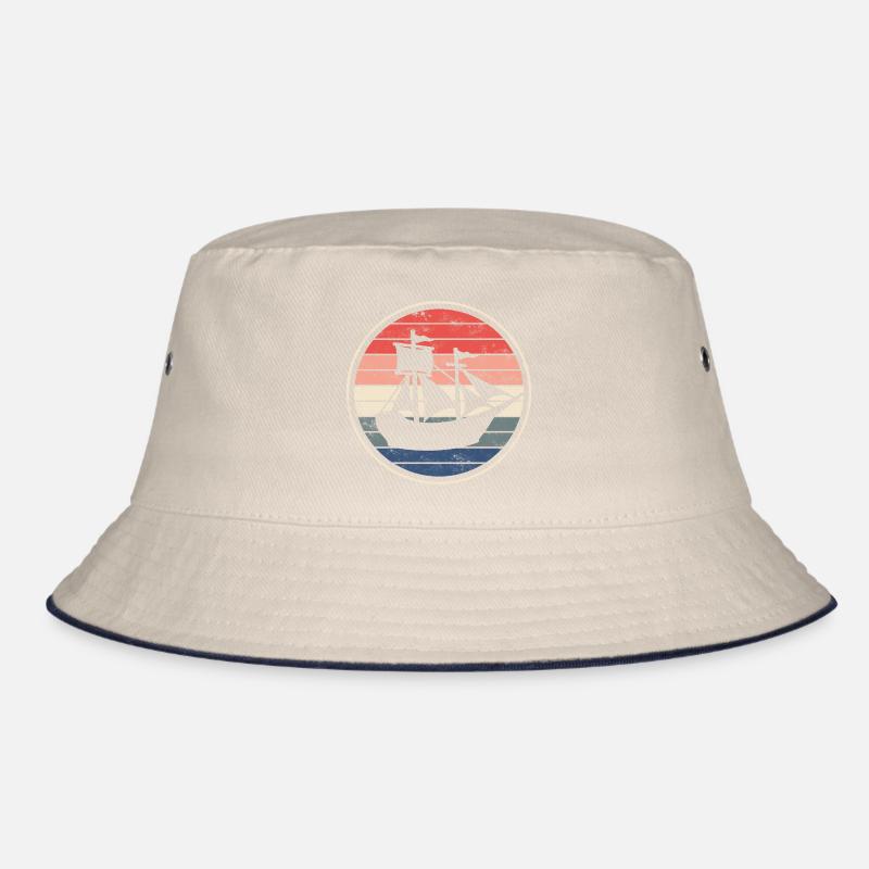 Boat ship sailing ship Bucket Hat