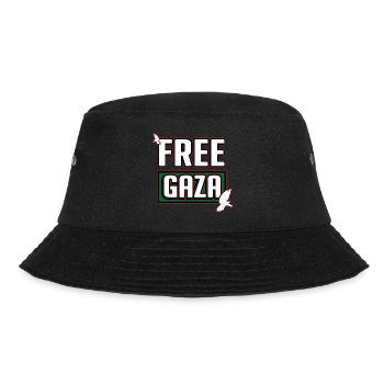 Free Gaza, Free Palestine, Gaza Peace, Palestine - Bucket Hat - black - Front - Lela (165cm)