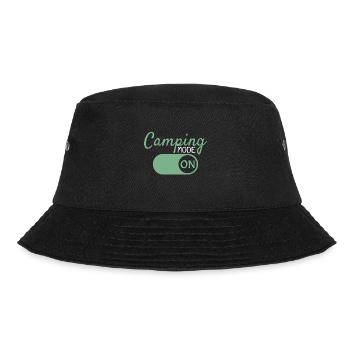 Camping Mode On - Bucket Hat - black - Front - Lela (165cm)