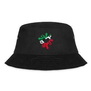Iran symbol flag stain colors gift - Bucket Hat - black - Front - Lela (165cm)