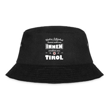 Schönheit in Tirol - Bucket Hat - Schwarz - Vorne - Lela (165cm)