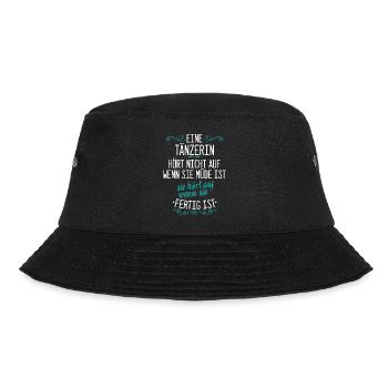 Tanzen Tänzer Tänzerin Tanzsport Sport Spruch - Bucket Hat - Schwarz - Vorne - Lela (165cm)
