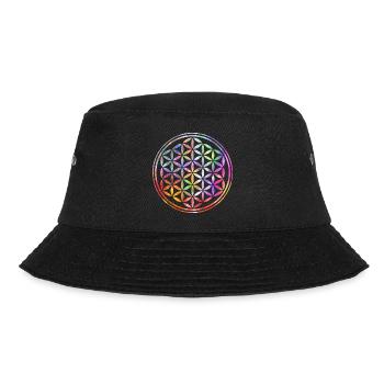 Blume Des Lebens - Look Inside 4 - Bucket Hat - Schwarz - Vorne - Lela (165cm)