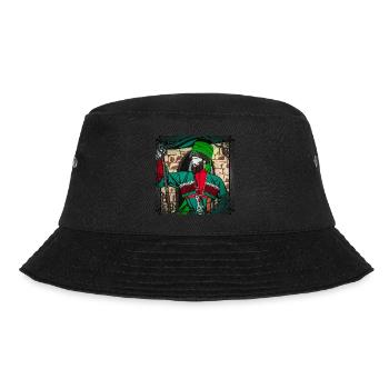 Sheikh Mansur - Bucket Hat - Schwarz - Vorne - Lela (165cm)