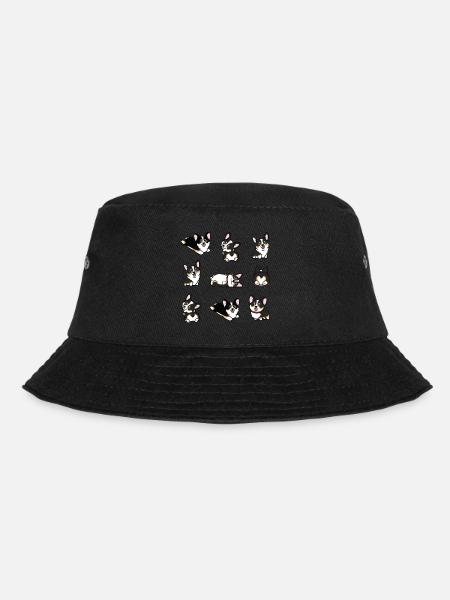 Kawaii Noir Tricolor Corgi - Bob - noir