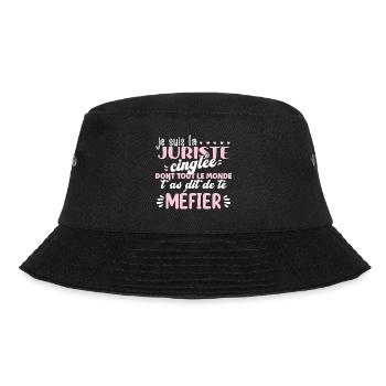 Juriste idée cadeau métier loi pénal humour métier - Bob - noir - Devant - Lela (165cm)