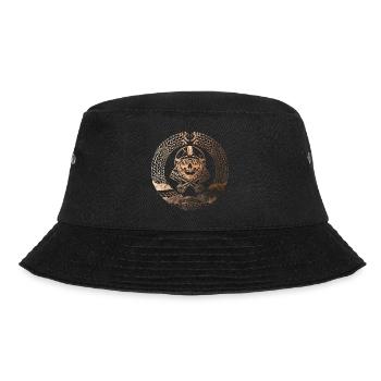 DDR - Blutgruppe 1:50 - Vintage Kupfer Edition - Bucket Hat - Schwarz - Vorne - Lela (165cm)
