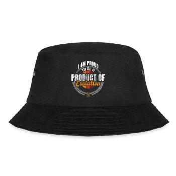 Evolution Man History Gift Idea - Bucket Hat - black - Front - Lela (165cm)