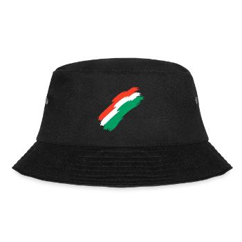 Oman Fahne Farben - Bucket Hat - Schwarz - Vorne - Lela (165cm)