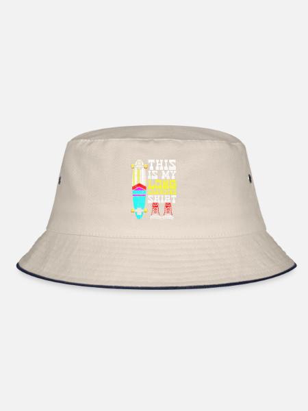 Skater Berg Board - Bucket Hat - Natur/Navy - Vorne