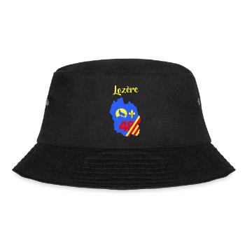 Lozère - Bucket Hat - Schwarz - Vorne - Lela (165cm)