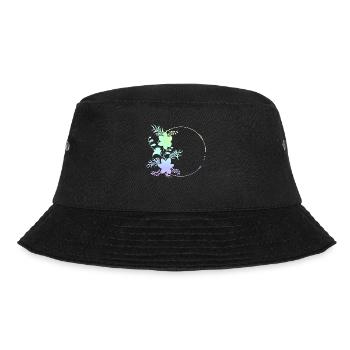 Ornements de fleurs à cadre circulaire - Bob - noir - Devant - Lela (165cm)