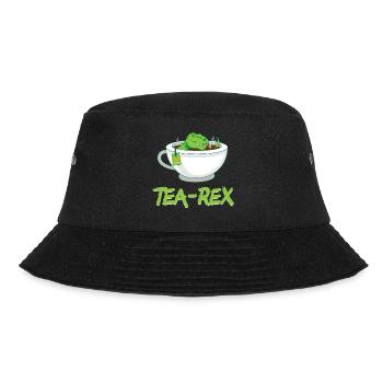 Tea-Rex (T-Rex) Tyrannosaurus Rex - Bucket Hat - black - Front - Lela (165cm)