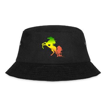 Pferd Pferd - Bucket Hat - Schwarz - Vorne - Lela (165cm)