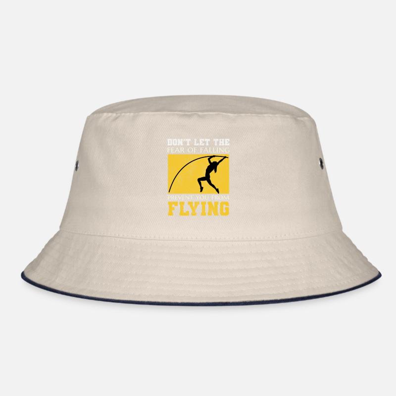 Stabhochsprung Sprung Hochsprung Leichtathletik Bucket Hat