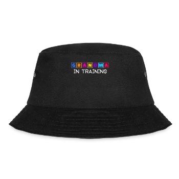 Oma Humorvoll Ruhestan Statement Großmutter - Bucket Hat - Schwarz - Vorne - Lela (165cm)