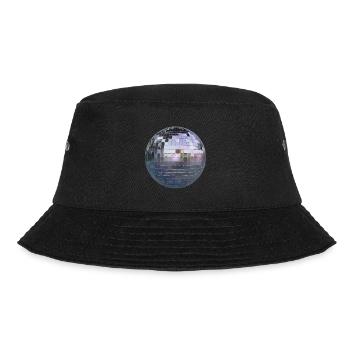Spiegelkugel - Bucket Hat - Schwarz - Vorne - Lela (165cm)